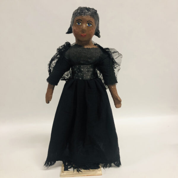 Wakeshia the Witch Folk Art Black Girl Doll