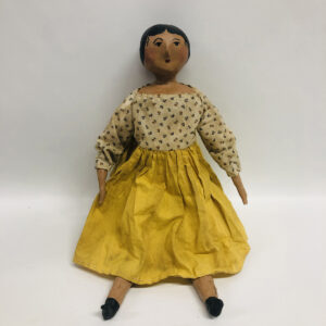 Romella Folk Art Paper Mache Doll