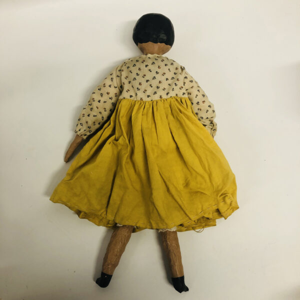 Romella Folk Art Paper Mache Doll - Image 2