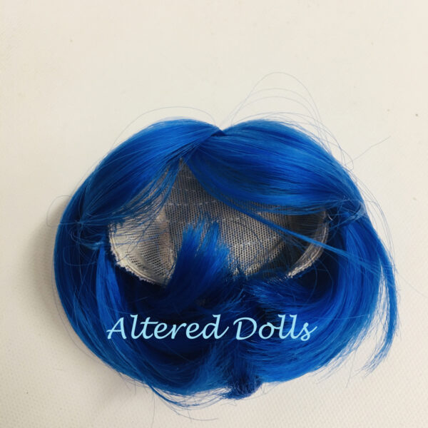 Cobalt Blue MSD size Ball Jointed Doll Wig - Image 3