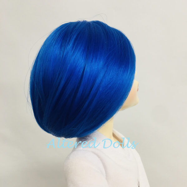 Cobalt Blue MSD size Ball Jointed Doll Wig - Image 4