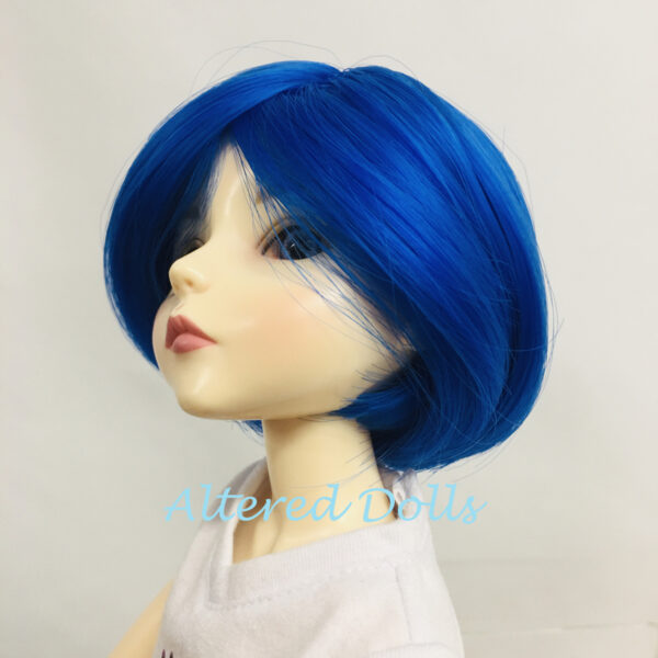 Cobalt Blue MSD size Ball Jointed Doll Wig - Image 5