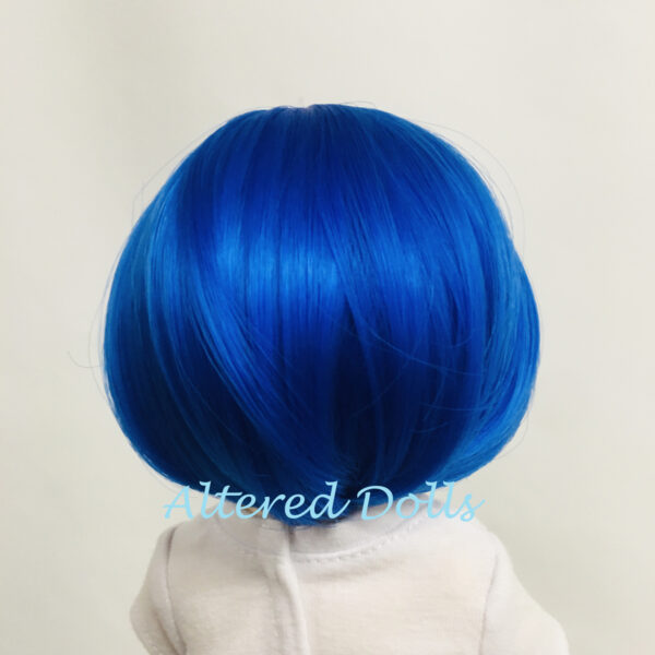 Cobalt Blue MSD size Ball Jointed Doll Wig - Image 6