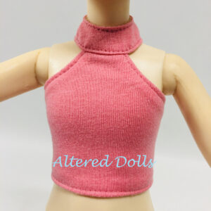 Pink Halter Top for MSD size Ball Jointed Doll