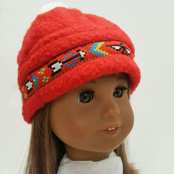 Roolla Scandinavian Red Hat for 18-inch doll