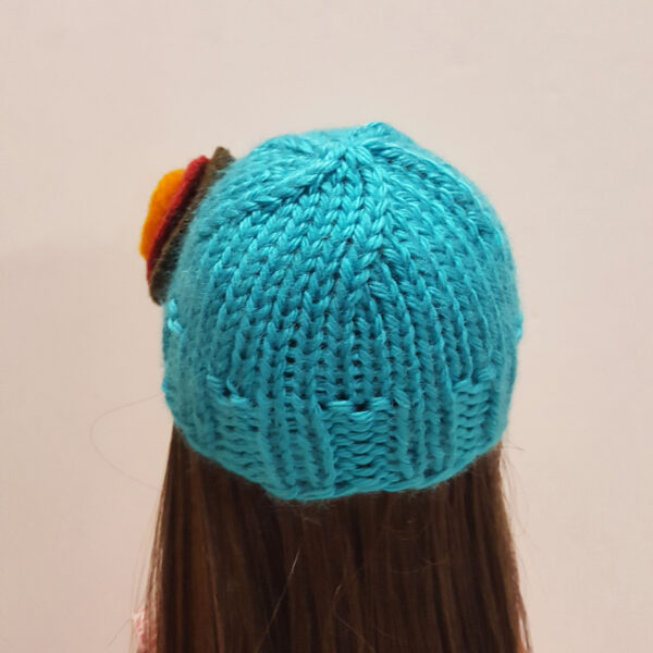 Roolla Turquoise Hat for 14-inch Dolls - Image 3